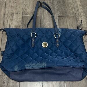 Tommy Hilfiger quilted tote bag